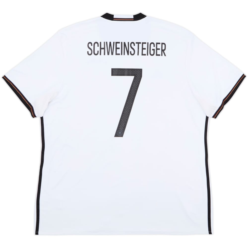 2015-16 Germany Home Shirt Schweinsteiger #7 - 6/10 - (XXL)