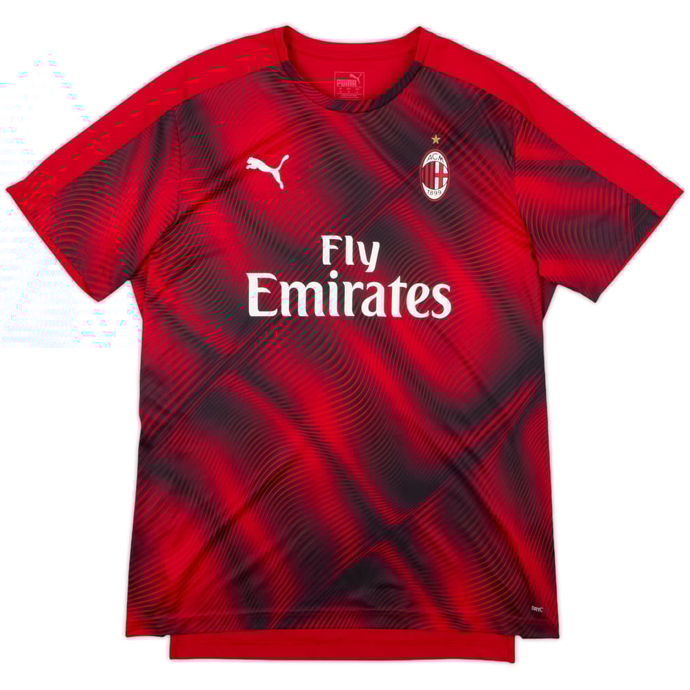 2019-20 AC Milan Puma Training Shirt - 8/10 - (XL)