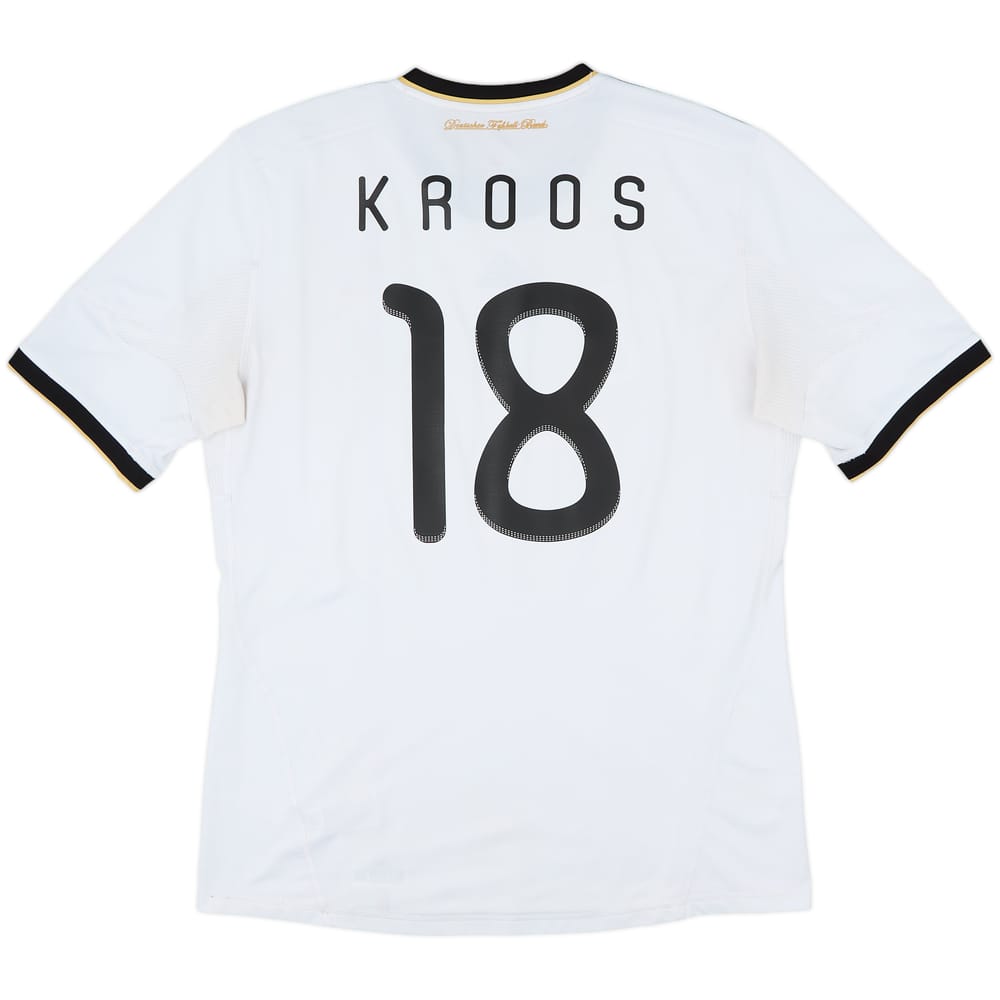2010-11 Germany Home Shirt Kroos #18 - 6/10 - (XL)