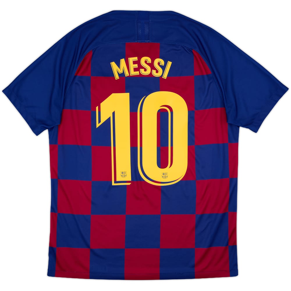 2019-20 Barcelona Home Shirt Messi #10 - 10/10 - (L)