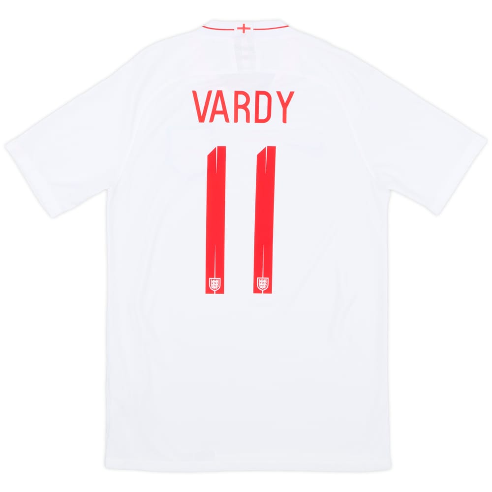 2018-19 England Home Shirt Vardy #11 - 9/10 - (M)