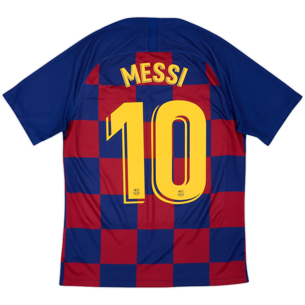 2019-20 Barcelona Home Shirt Messi #10 - 9/10 - (M)
