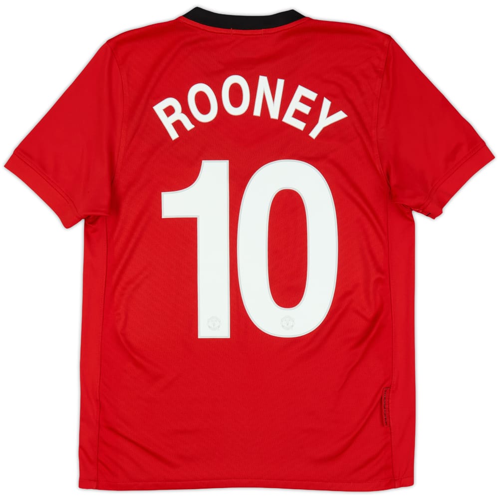 2009-10 Manchester United Home Shirt Rooney #10 - 6/10 - (S)