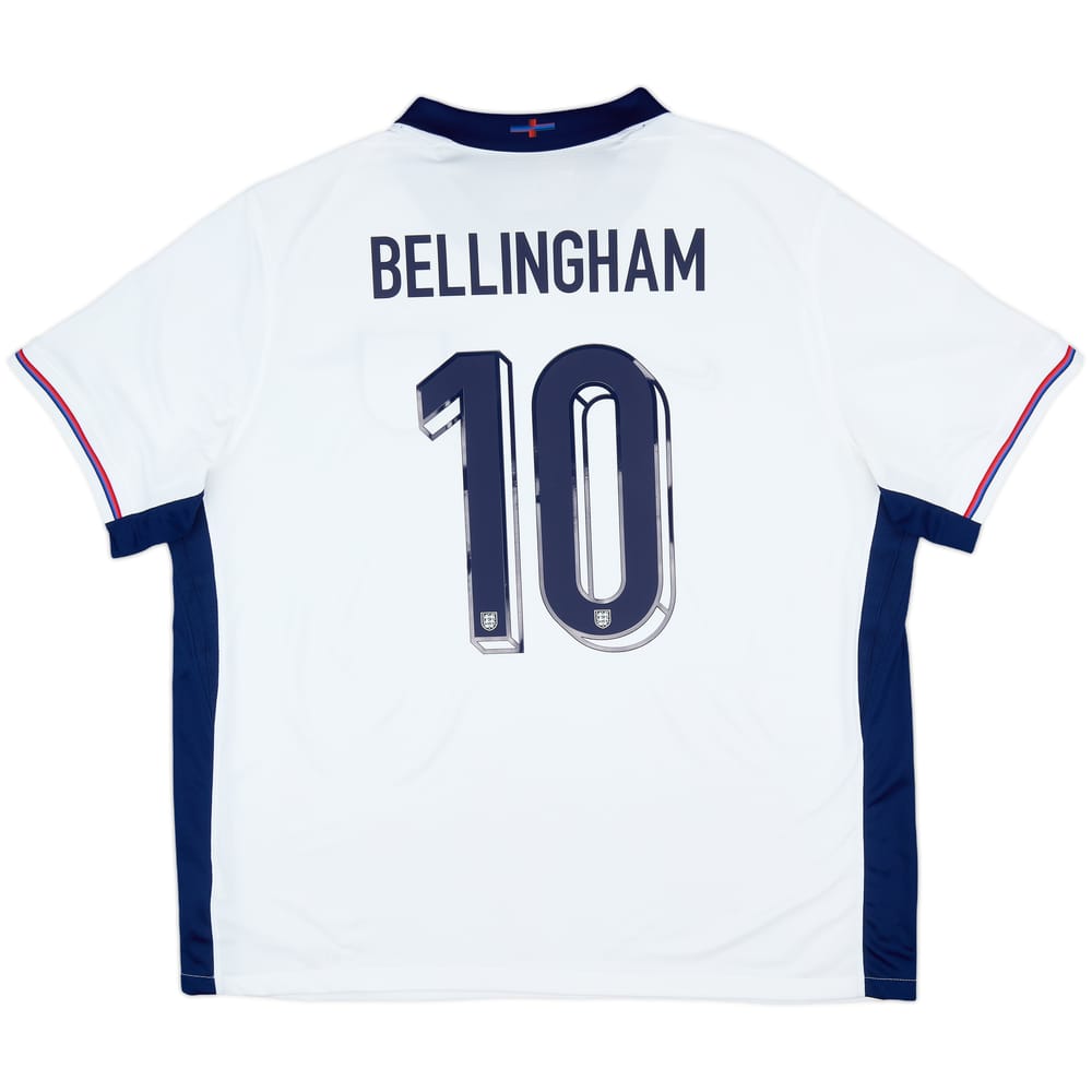 2024-25 England Home Shirt Bellingham #10 - 9/10 - (XXL)