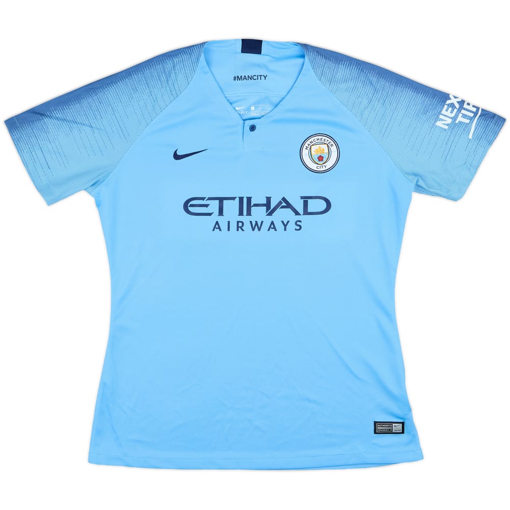 2018-19 Manchester City Home Shirt - 9/10 - (Women's L)