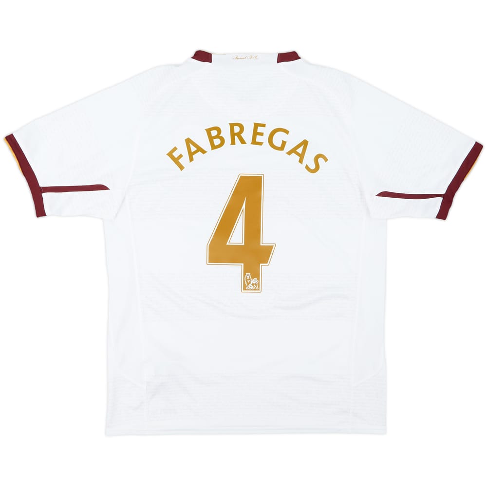 2007-08 Arsenal Away Shirt Fabregas #4 - 8/10 - (M)