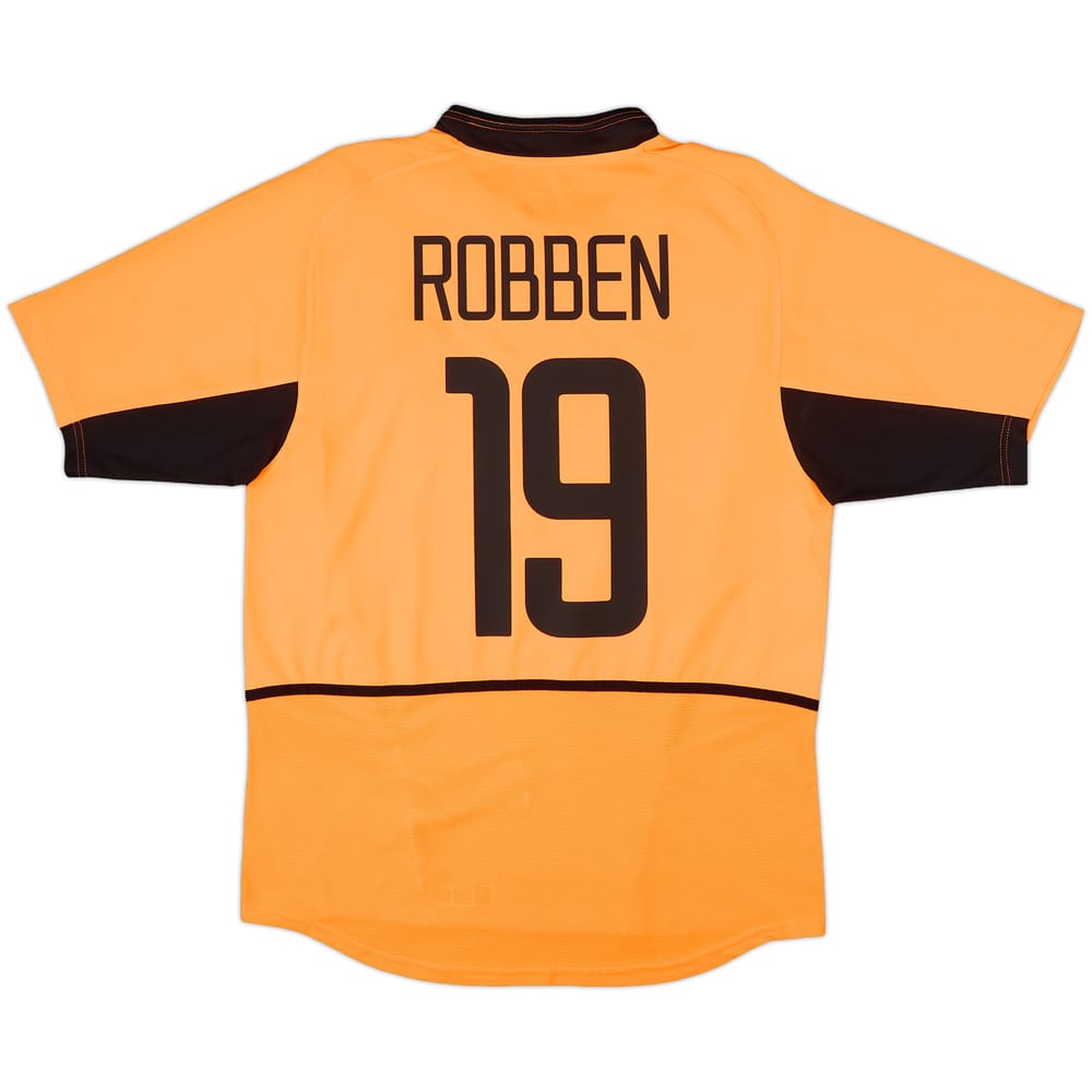 2002-04 Netherlands Home Shirt Robben #19 - 9/10 - (M)