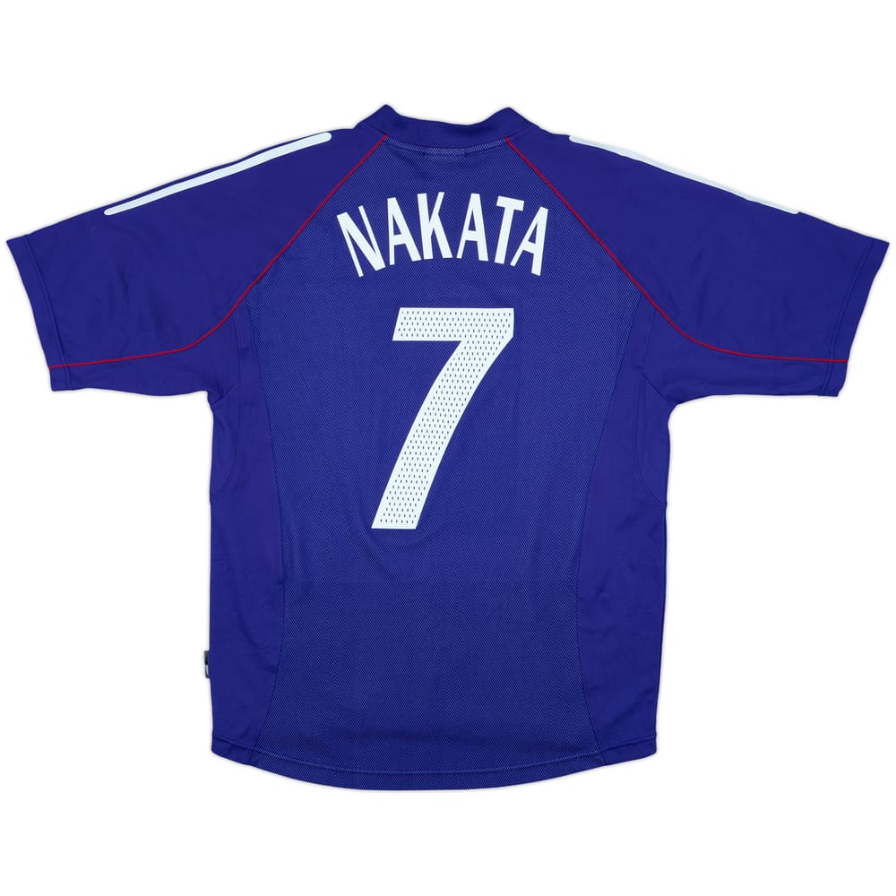 2002-04 Japan Home Shirt Nakata #7 - 8/10 - (M)
