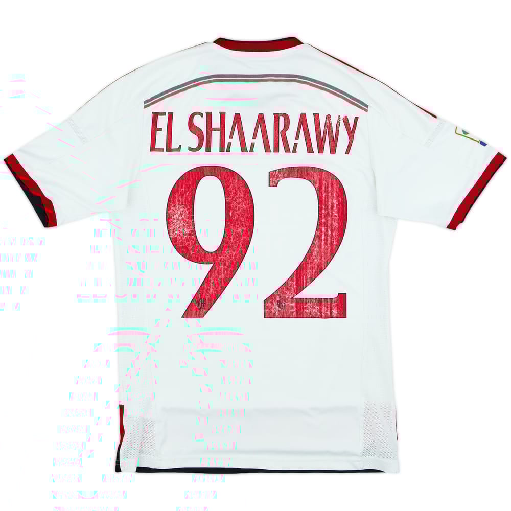 2014-15 AC Milan Away Shirt El Shaarawy #92 - 4/10 - (S)