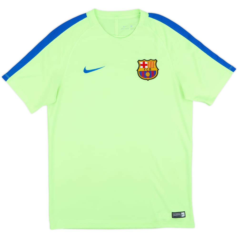 2017-18 Barcelona Nike Training Shirt - 8/10 - (M)