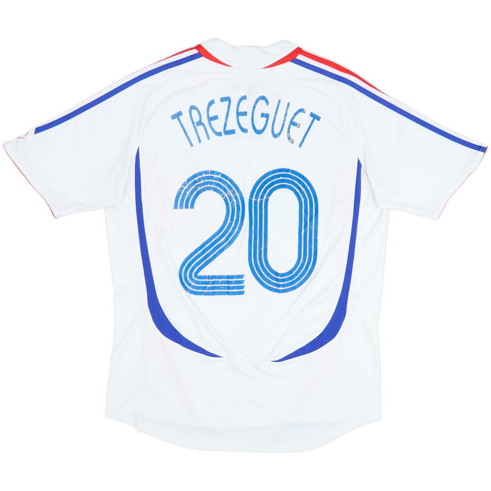 2006 France Away Shirt Trezeguet #20 - 5/10 - (L)