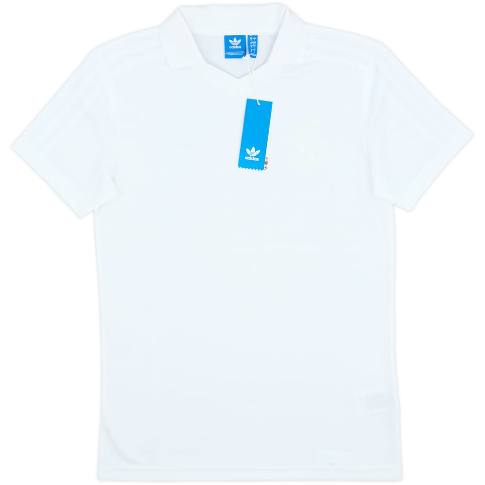 2017 Real Madrid adidas Originals Retro Style Polo Shirt (S)