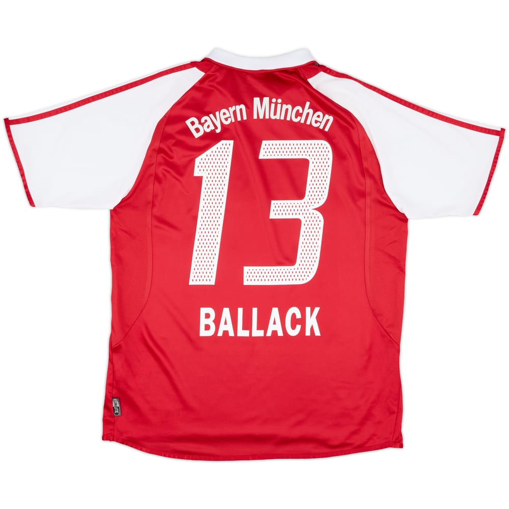 2003-04 Bayern Munich Home Shirt Ballack #13 - 7/10 - (XL.Boys)