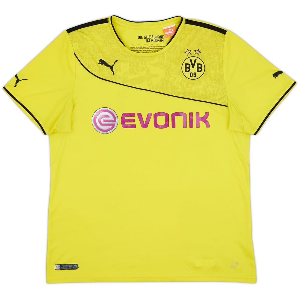 2013-14 Borussia Dortmund Winter Home Shirt - 8/10 - (XL)