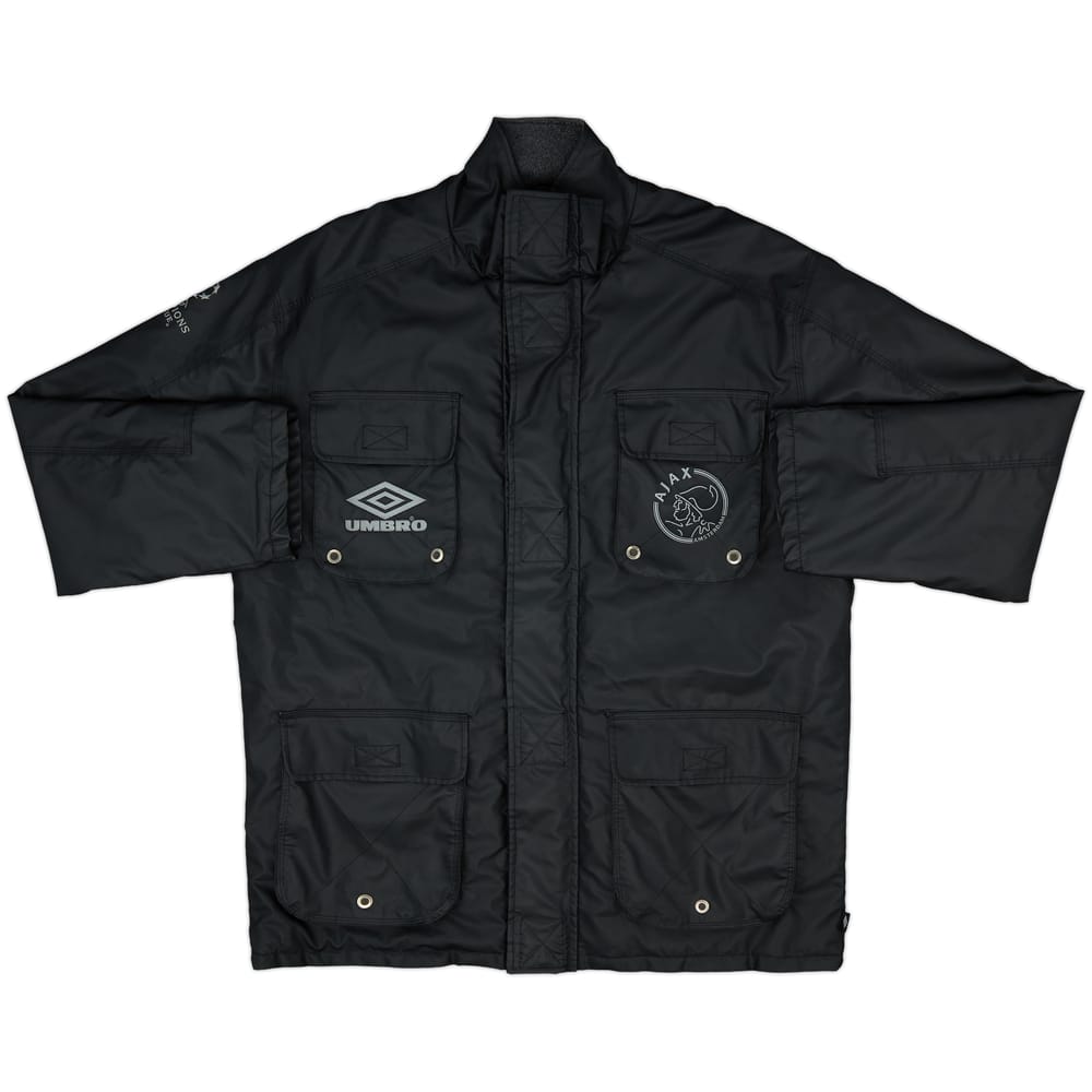 1997-98 Ajax Umbro CL Padded Rain Jacket - 9/10 - (L)