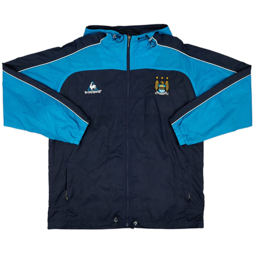1999-00 Manchester City Le Coq Sportif Hooded Rain Jacket - 5/10 - (L)