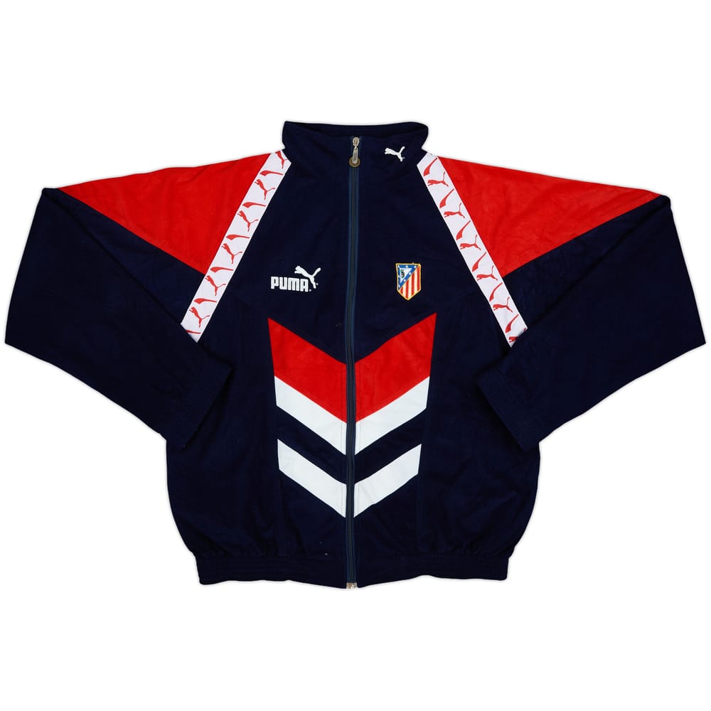 1994-96 Atletico Madrid Puma Track Jacket - 8/10 - (XL)