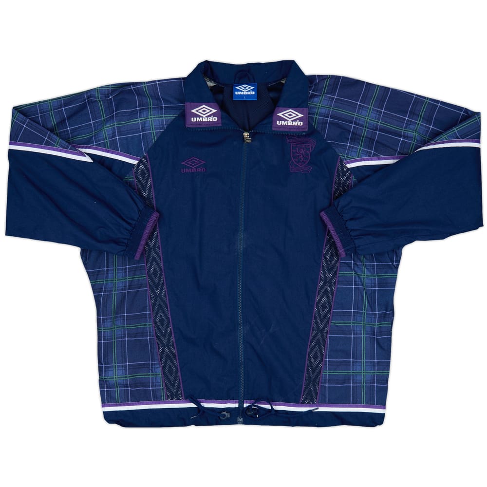 1994-96 Scotland Umbro Track Jacket - 8/10 - (L)