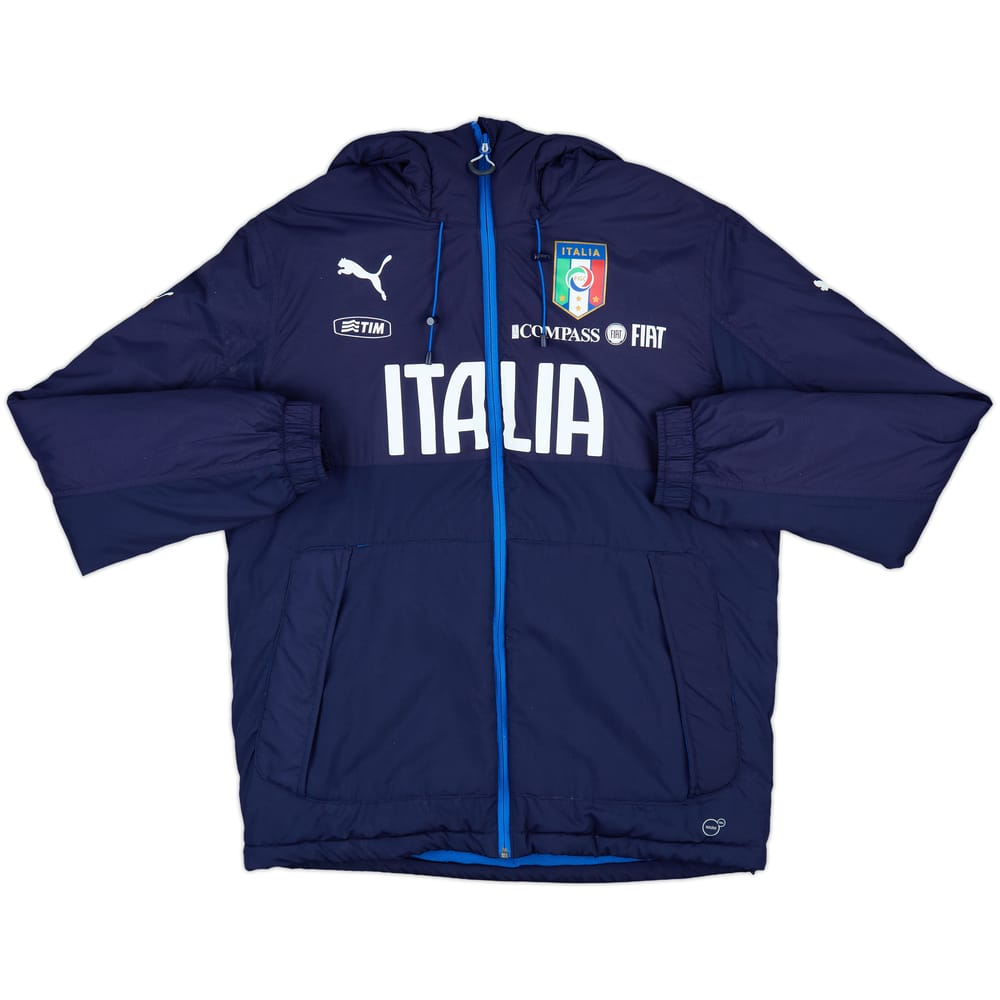 2014-16 Italy Puma Padded Bench Coat - 8/10 - (M)
