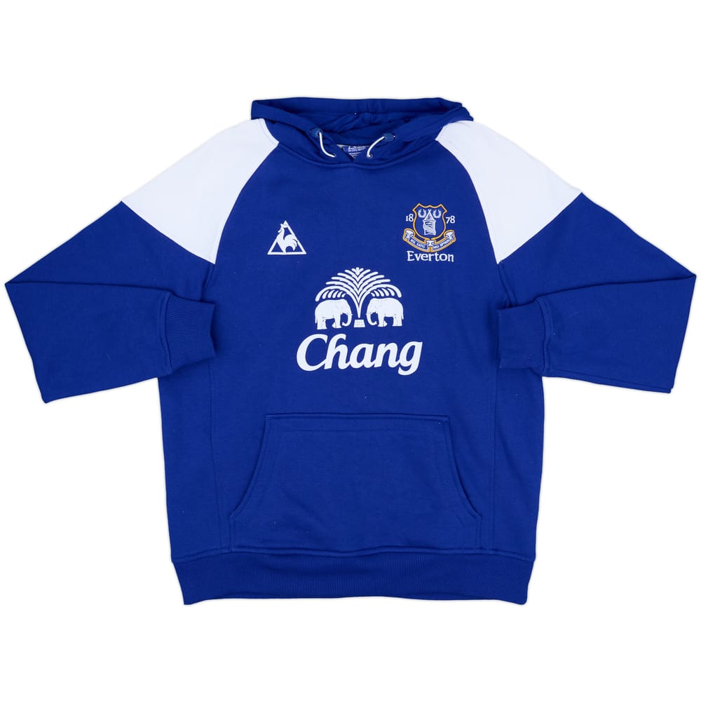2009-10 Everton Le Coq Sportif Hooded Top - 8/10 - (L)