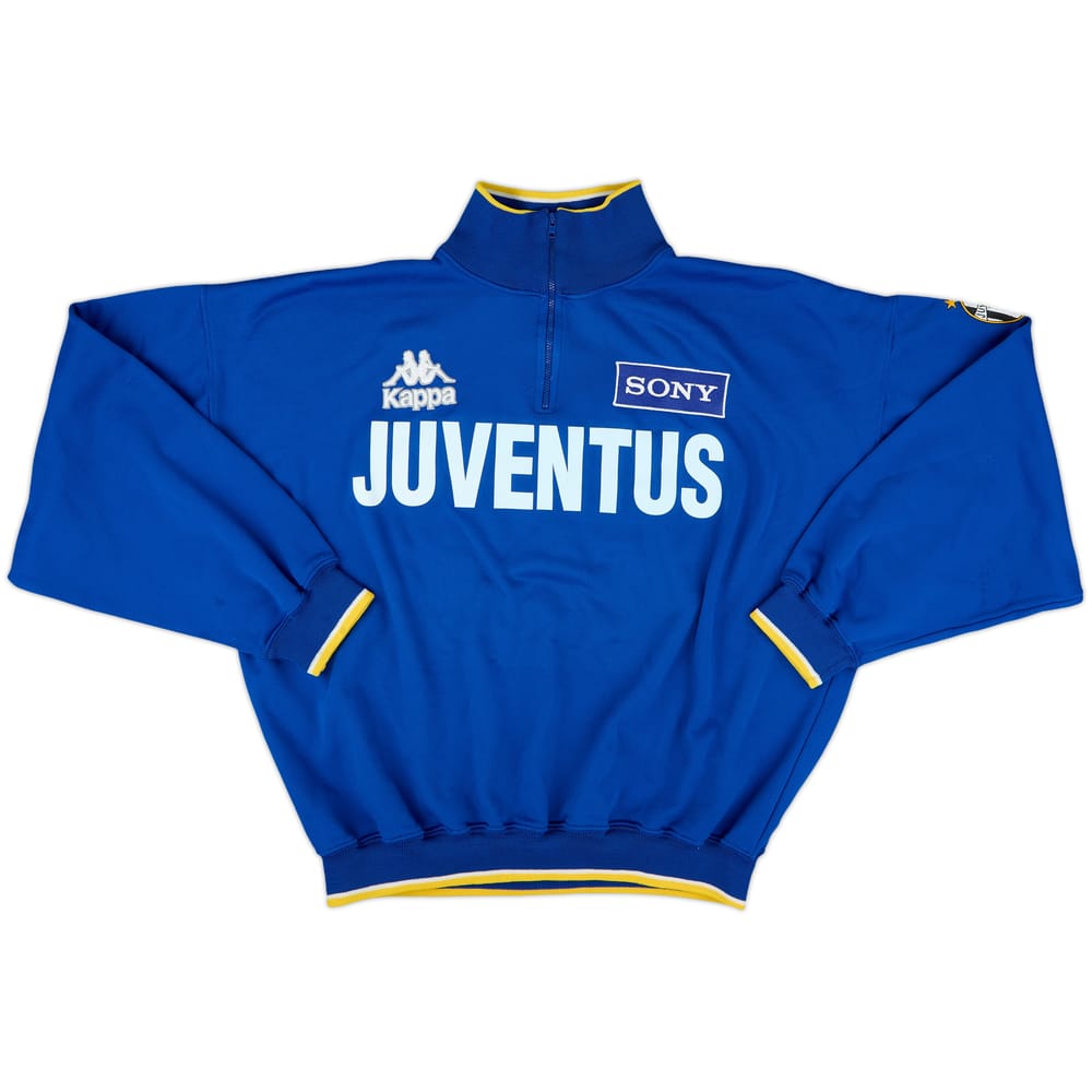 1997-98 Juventus Kappa 1/4 Zip Training Top - 6/10 - (XL)