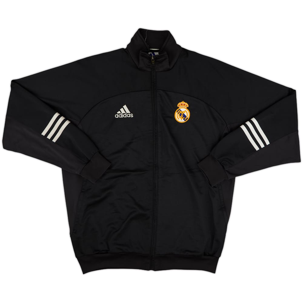 2001-02 Real Madrid adidas Centenary Track Jacket - 8/10 - (XL.Boys)
