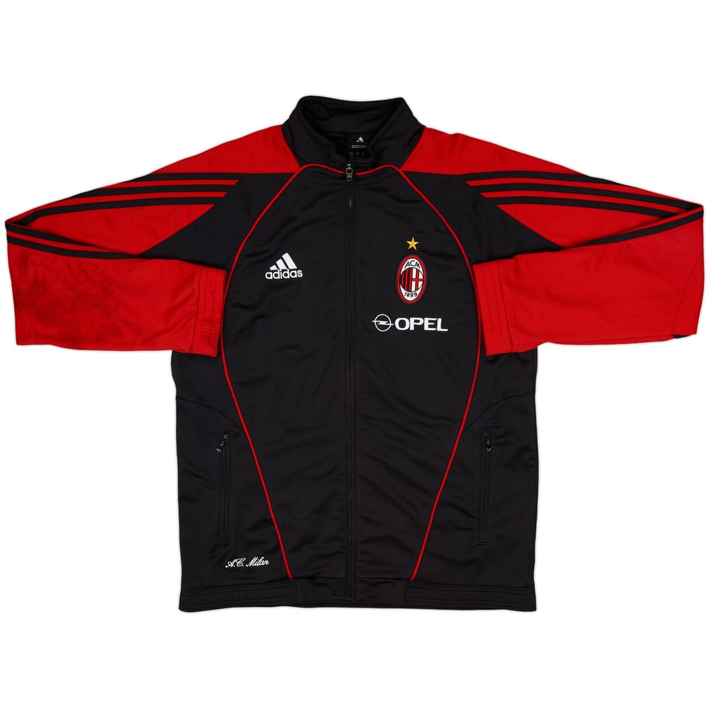2005-06 AC Milan adidas Track Jacket - 9/10 - (S)