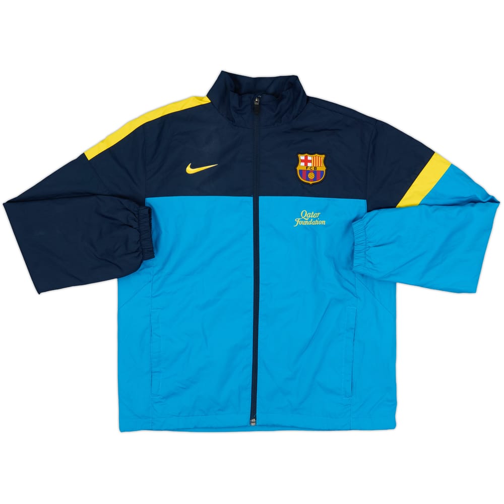 2012-13 Barcelona Nike Track Jacket - 9/10 - (L.Boys)