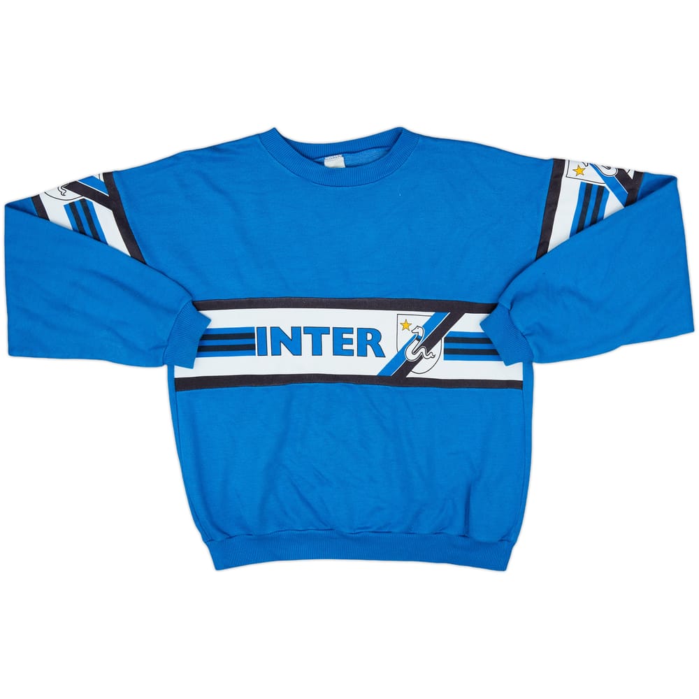 1988-90 Inter Milan Sweat Top - 8/10 - (XL)