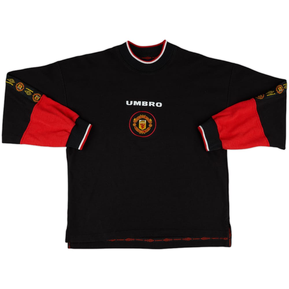 1996-97 Manchester United Umbro Sweat Top - 8/10 - (S)