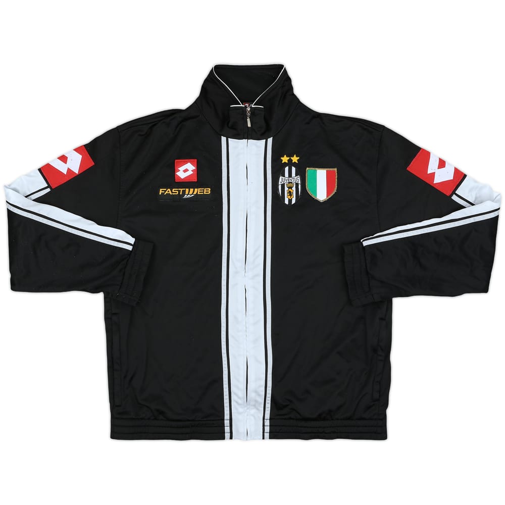 2001-02 Juventus Lotto 1/4 Zip Drill Top - 7/10 - (XL)