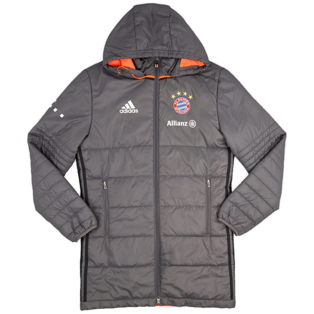 2016-17 Bayern Munich adidas Padded Bench Coat - 7/10 - (S)