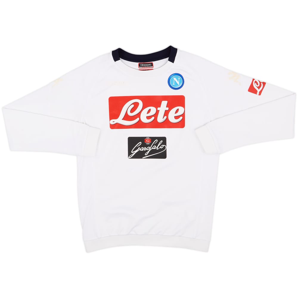 2016-17 Napoli Kappa 1/4 Zip Drill Top - 5/10 - (S)