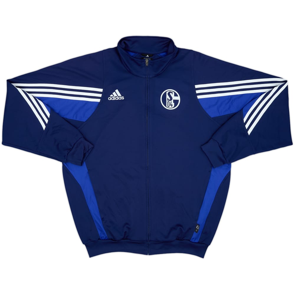 2003-04 Schalke adidas Track Jacket - 7/10 - (XL)