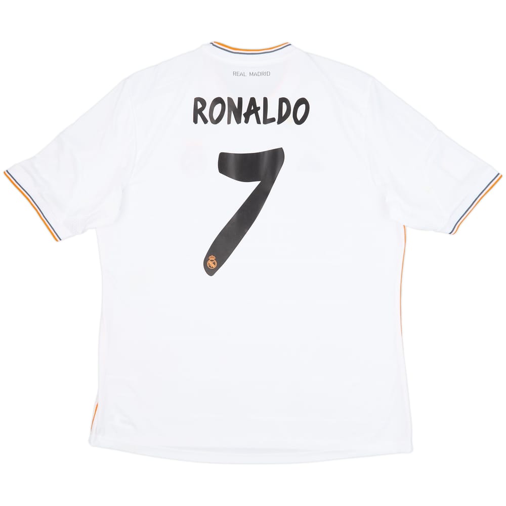 2013-14 Real Madrid Home Shirt Ronaldo #7 (XL)