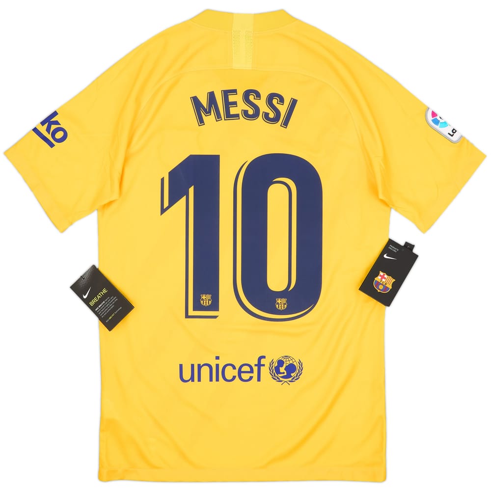 2019-20 Barcelona 'Senyera' Fourth Shirt Messi #10 (S)