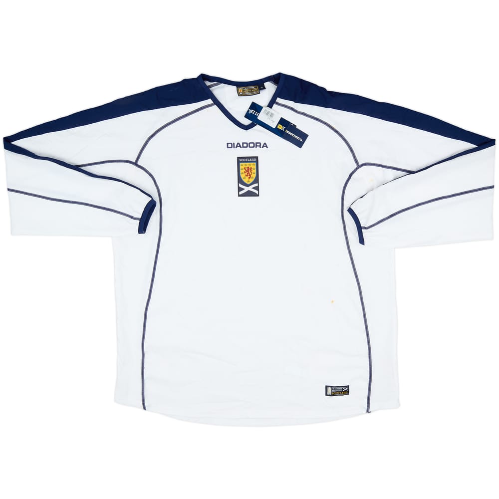 2003-05 Scotland Away L/S Shirt (XXL)