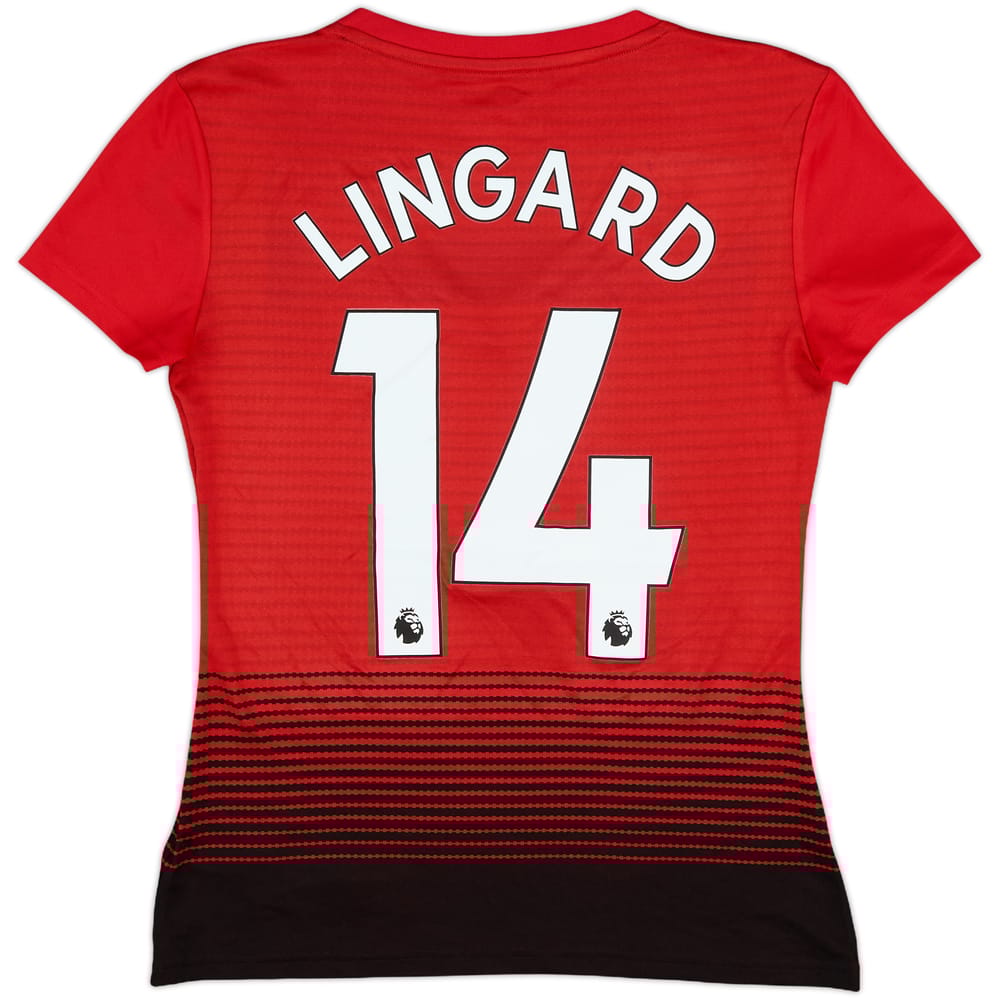 2018-19 Manchester United Home Shirt Lingard #14 (Women's S)