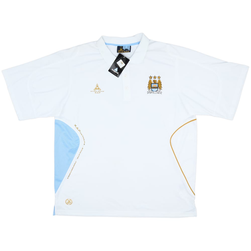 2007-08 Manchester City Le Coq Sportif Polo Shirt (4XL)
