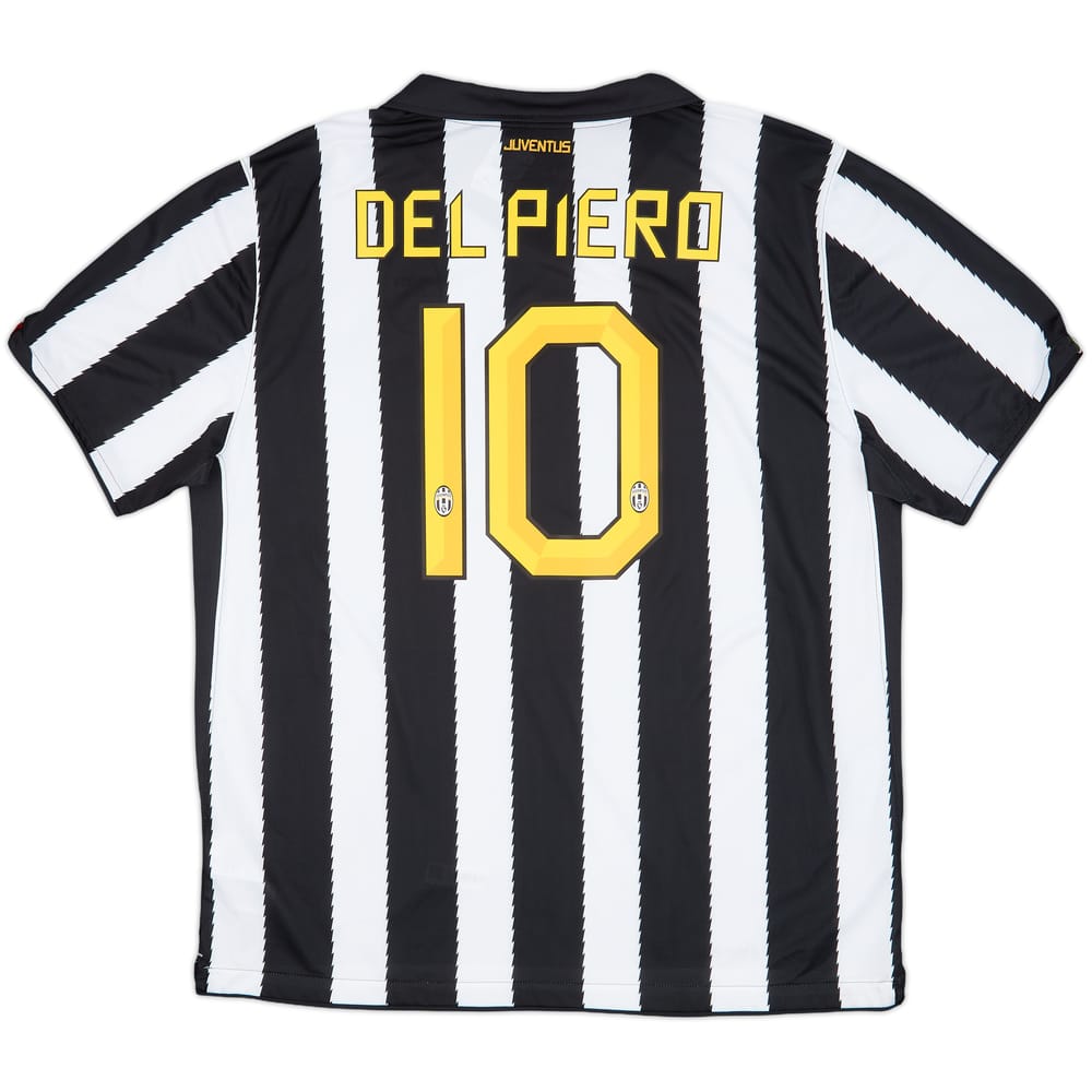 2010-11 Juventus Home Shirt Del Piero #10 (XXL)