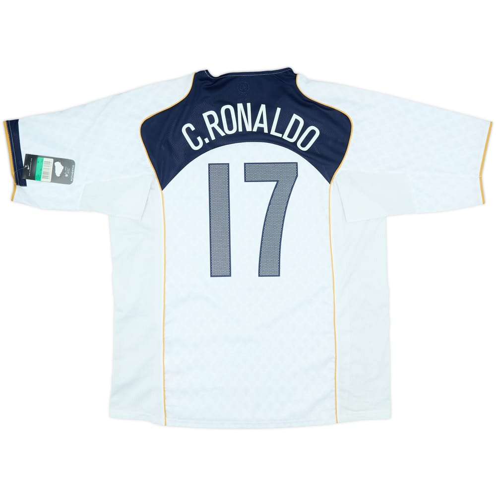 2004-06 Portugal Away Shirt C.Ronaldo #17 (XL)