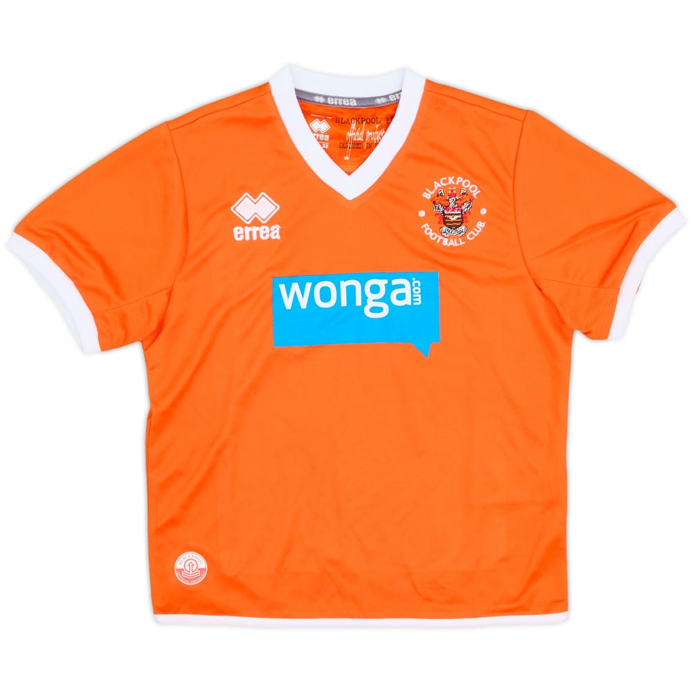 2013-15 Blackpool Home Shirt - 9/10 - (M.Boys)