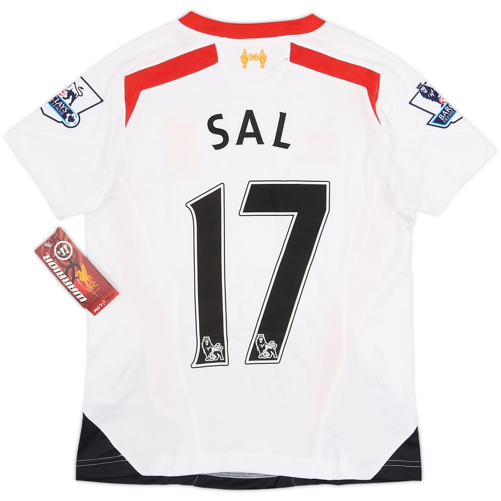 2013-14 Liverpool Away Shirt Sal #17 (Women's S)