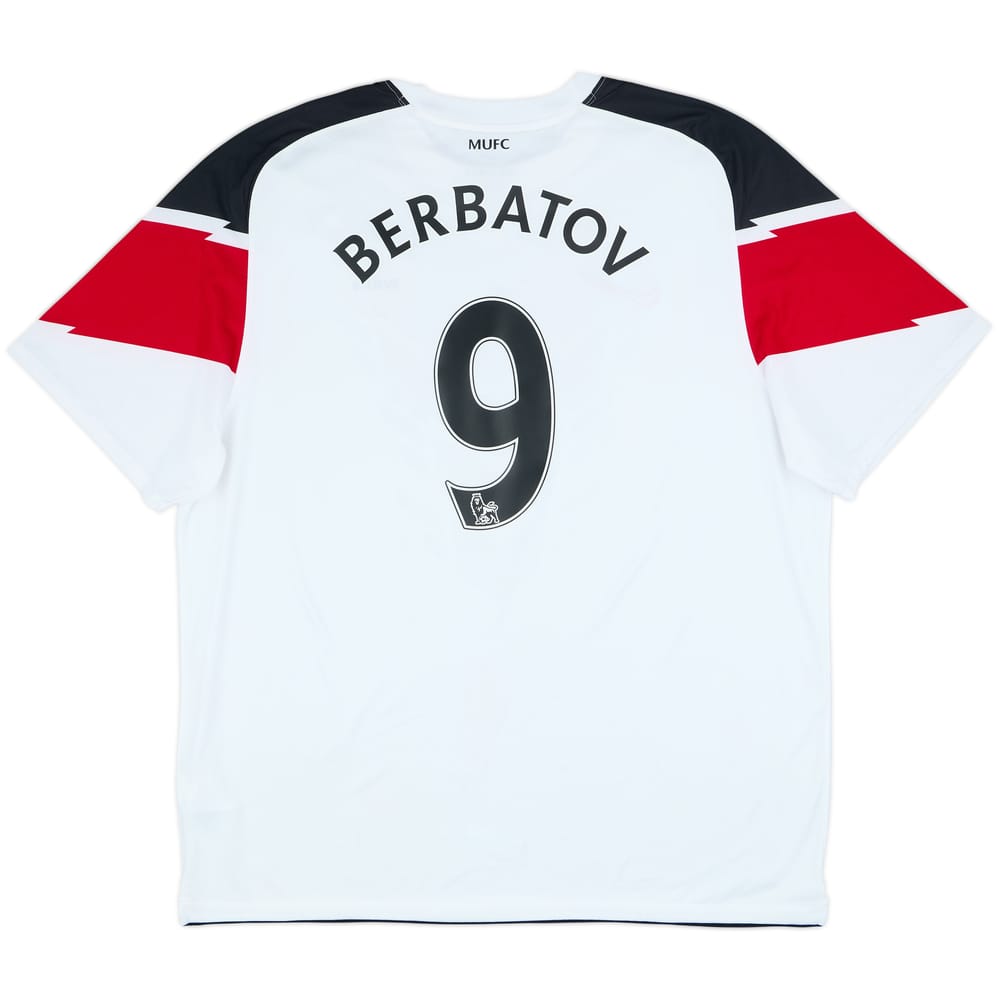 2010-12 Manchester United Away Shirt Berbatov #9 (XXL)