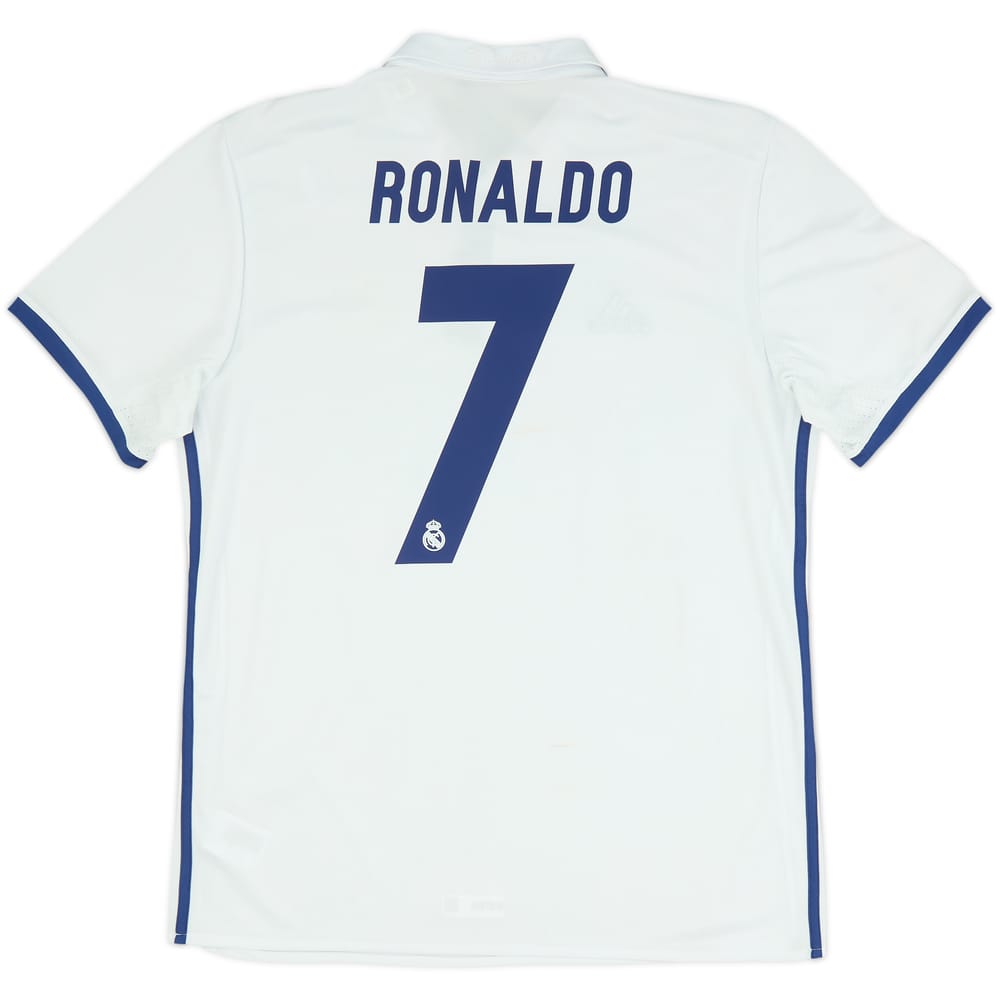 2016-17 Real Madrid Home Shirt Ronaldo #7 (L)