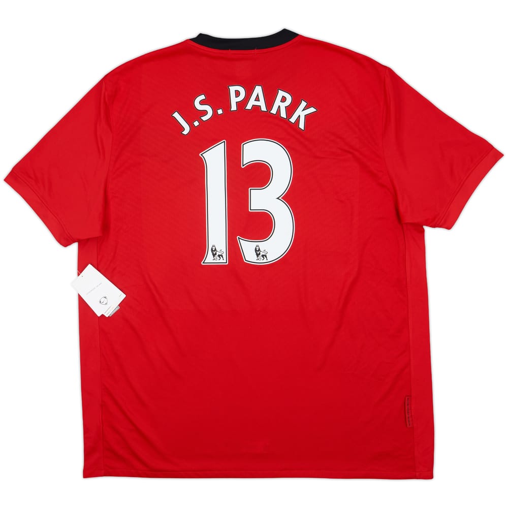 2009-10 Manchester United Home Shirt J.S.Park #13 (XXL)