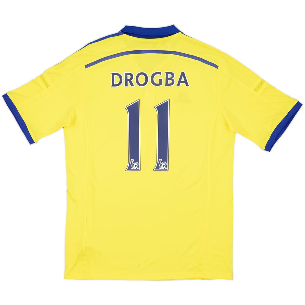 2014-15 Chelsea Away Shirt Drogba #11 (L)
