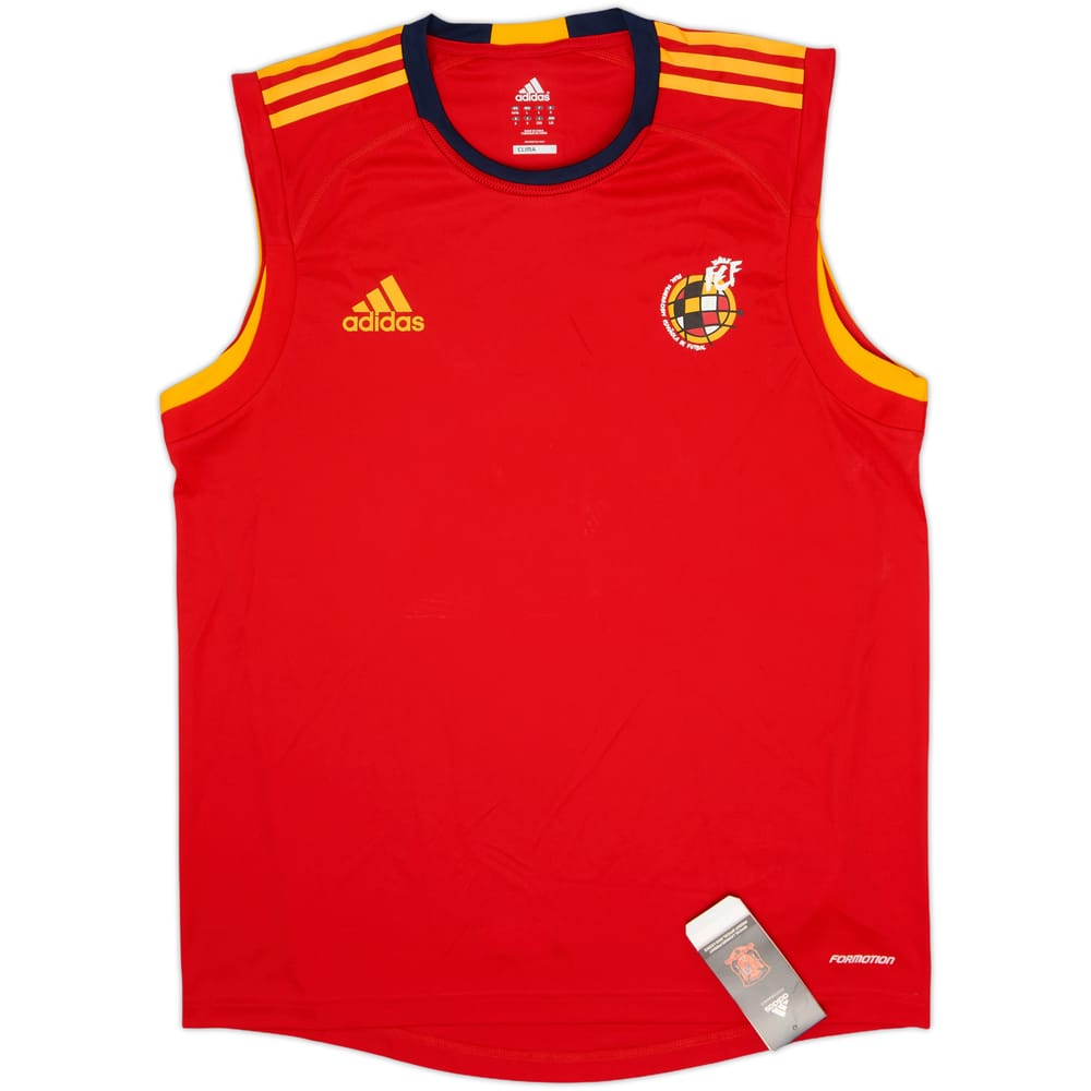 2009-10 Spain adidas Formotion Training Vest (L/XL)