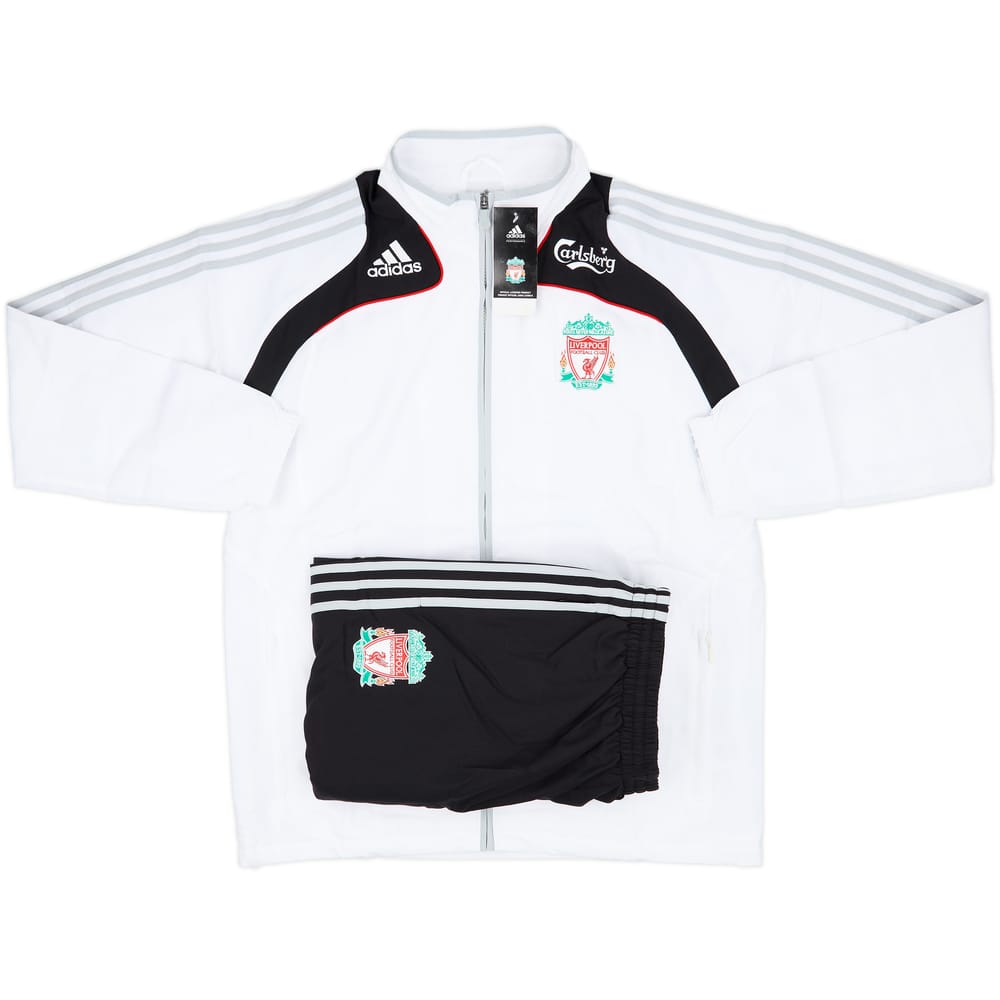 2008-09 Liverpool adidas Full Tracksuit (L)