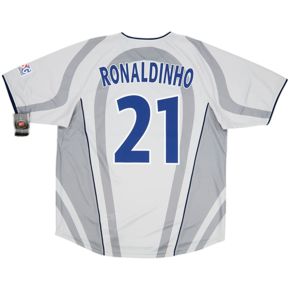 2001-02 Paris Saint-Germain Away Shirt Ronaldinho #21 (L)